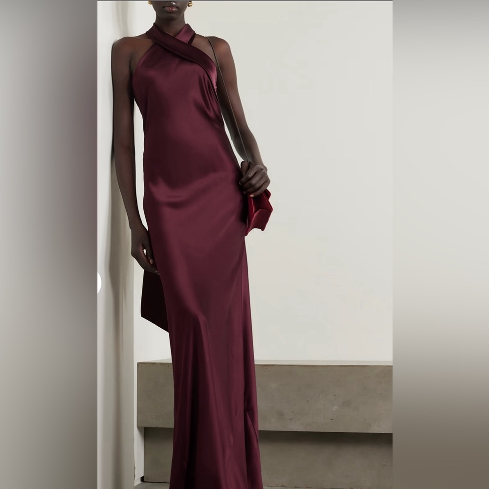 Galvan Pandora gown in Oxblood (burgundy) (US8)- NWT - was unable to return